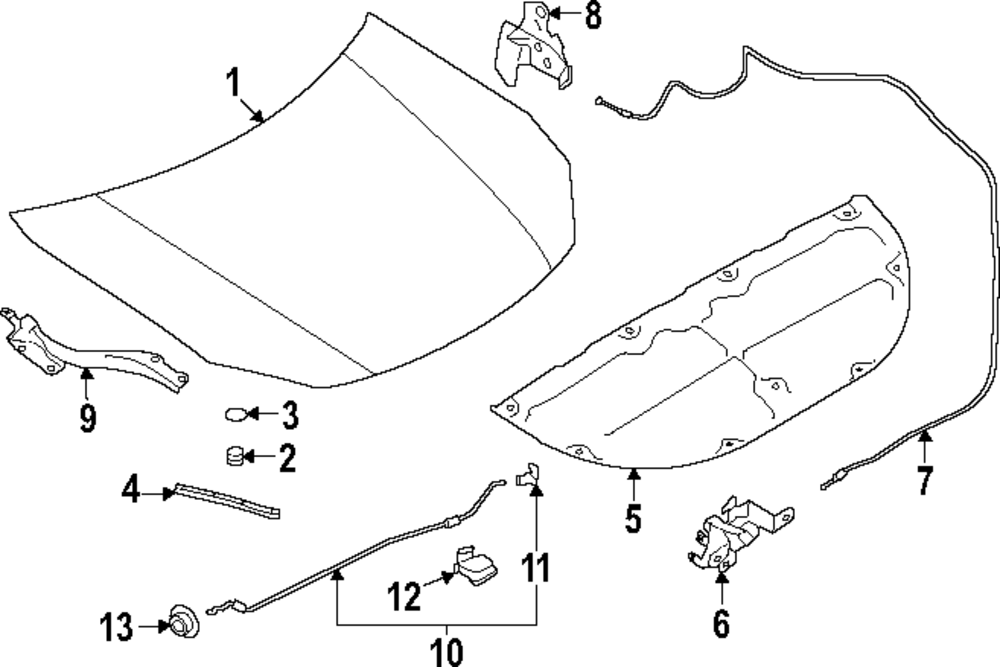 Support Rod Holder - Toyota (SU003-09178)