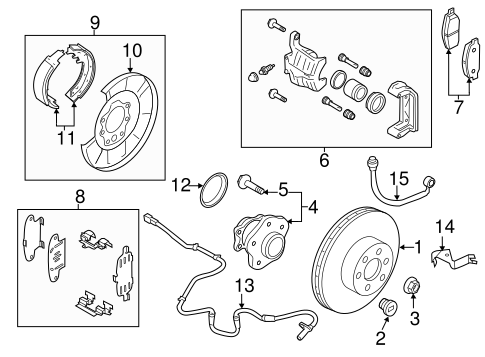 Parking Brake for 2016 Nissan Murano #1