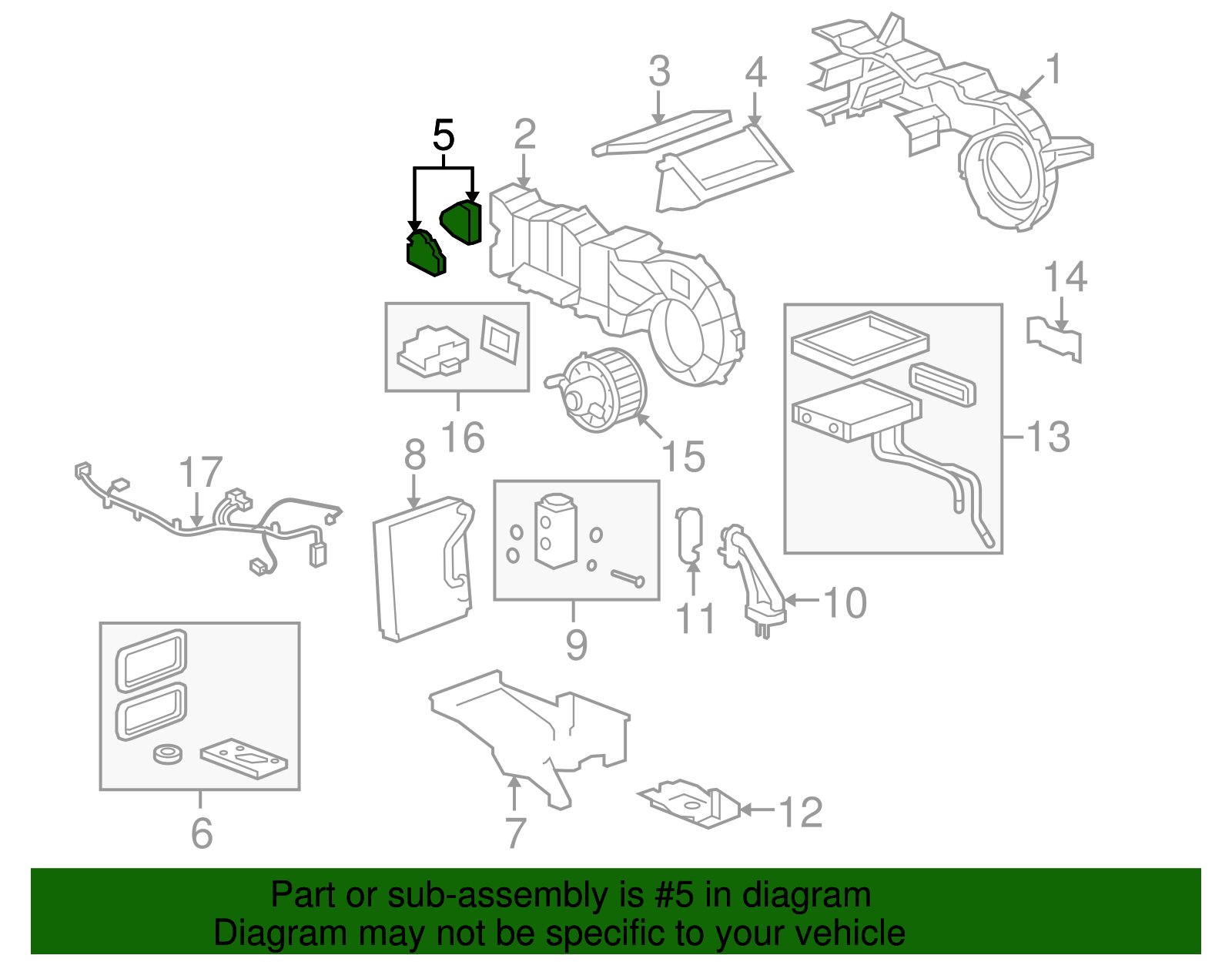 Temperature Valve Actuator Assembly (19130388)