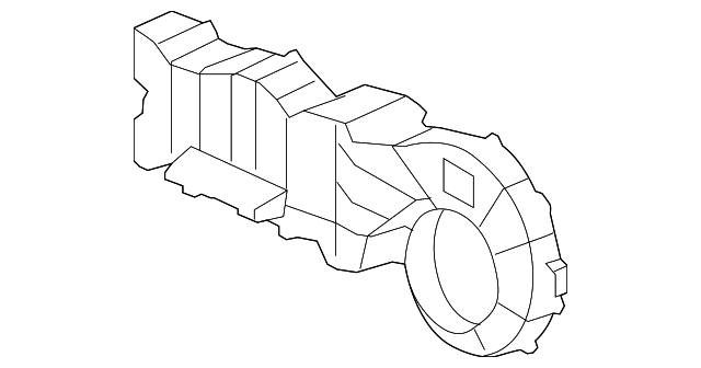 Case, Auxiliary A/C Evpr & Blo (Left-hand Case) (19130374)