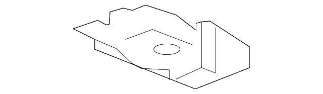 Auxiliary Air Conditioning Evaporator and Blower Module Cover (19130387)