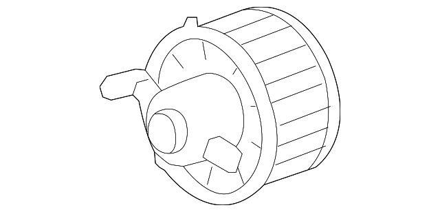 Blower Assembly, Auxiliary A/C (19130384)