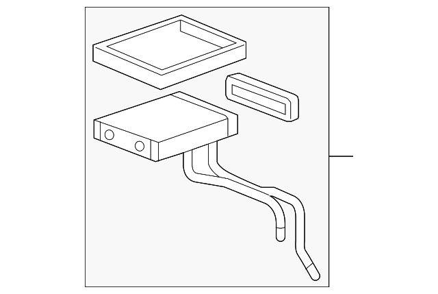 Core Assembly, Auxiliary Heater (19130385)