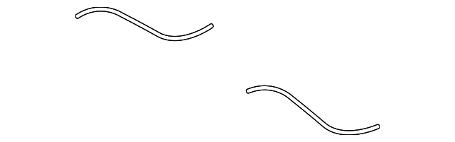 Drain Hose - Ford (XW4Z-54502C52-AA)