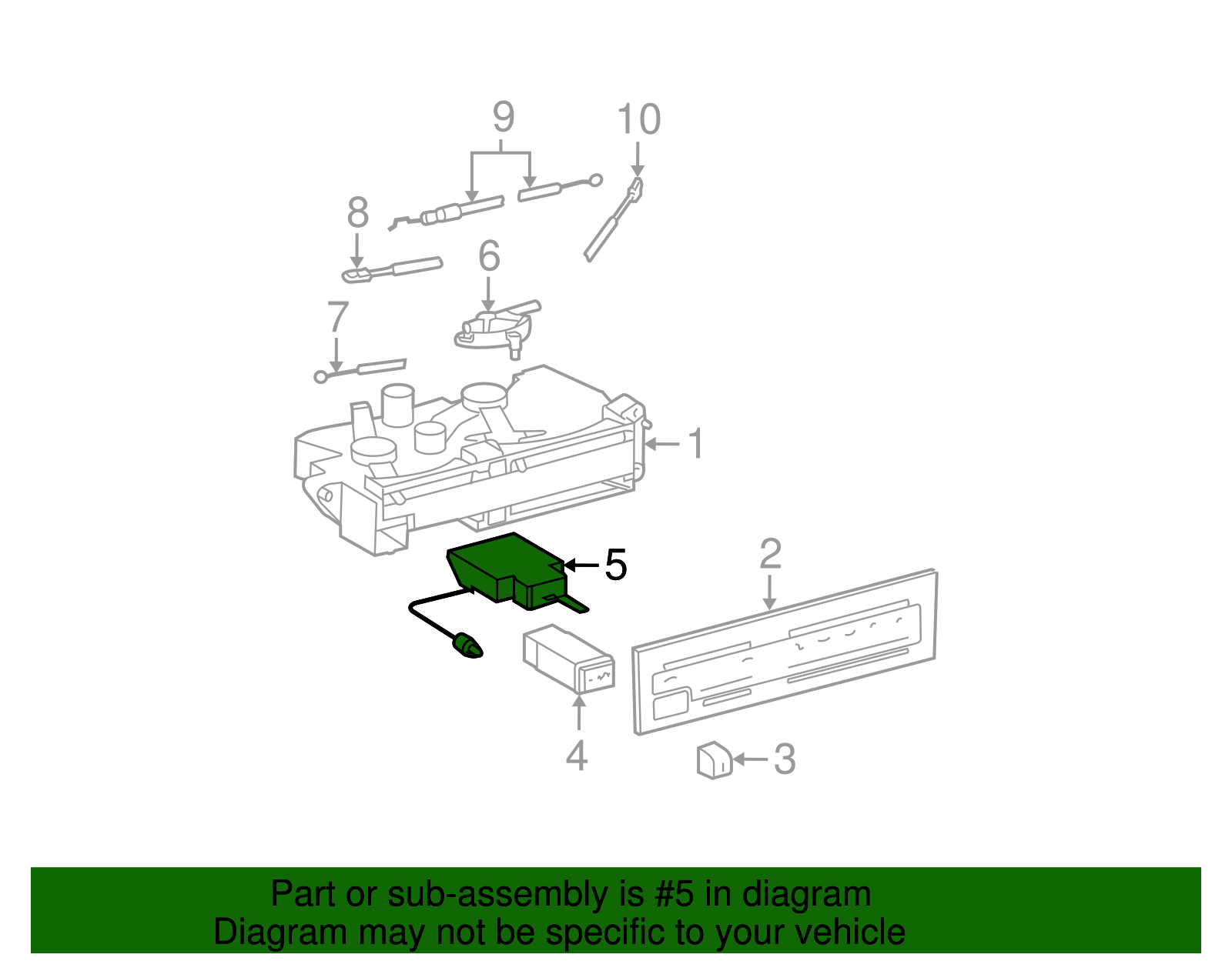 Blower Motor Switch - Toyota (84732-35030)