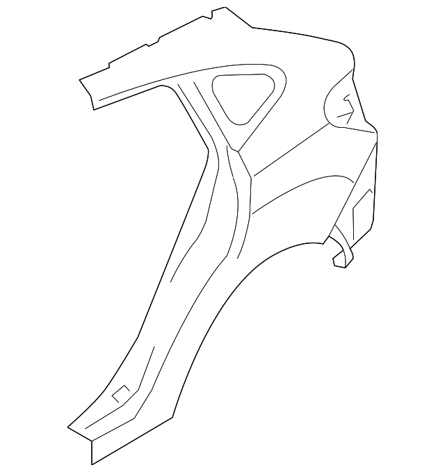 20122016 Subaru Impreza Quarter Panel 51439FJ0029P Subaru Parts Store