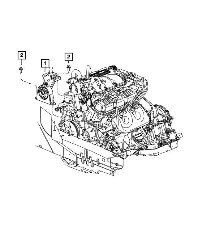 2007-2008 Chrysler Pacifica OEM NEW Mopar 2007-2008 Chrysler Pacifica 4 ...