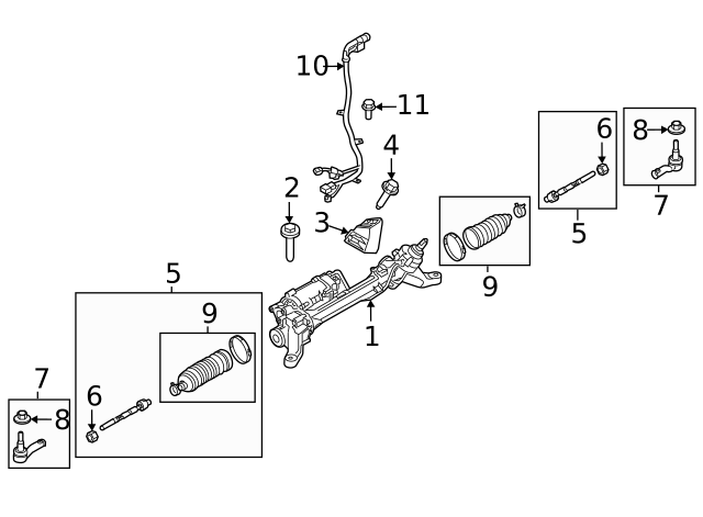 Gear - Steering LR178238 | LandRoverParamusParts