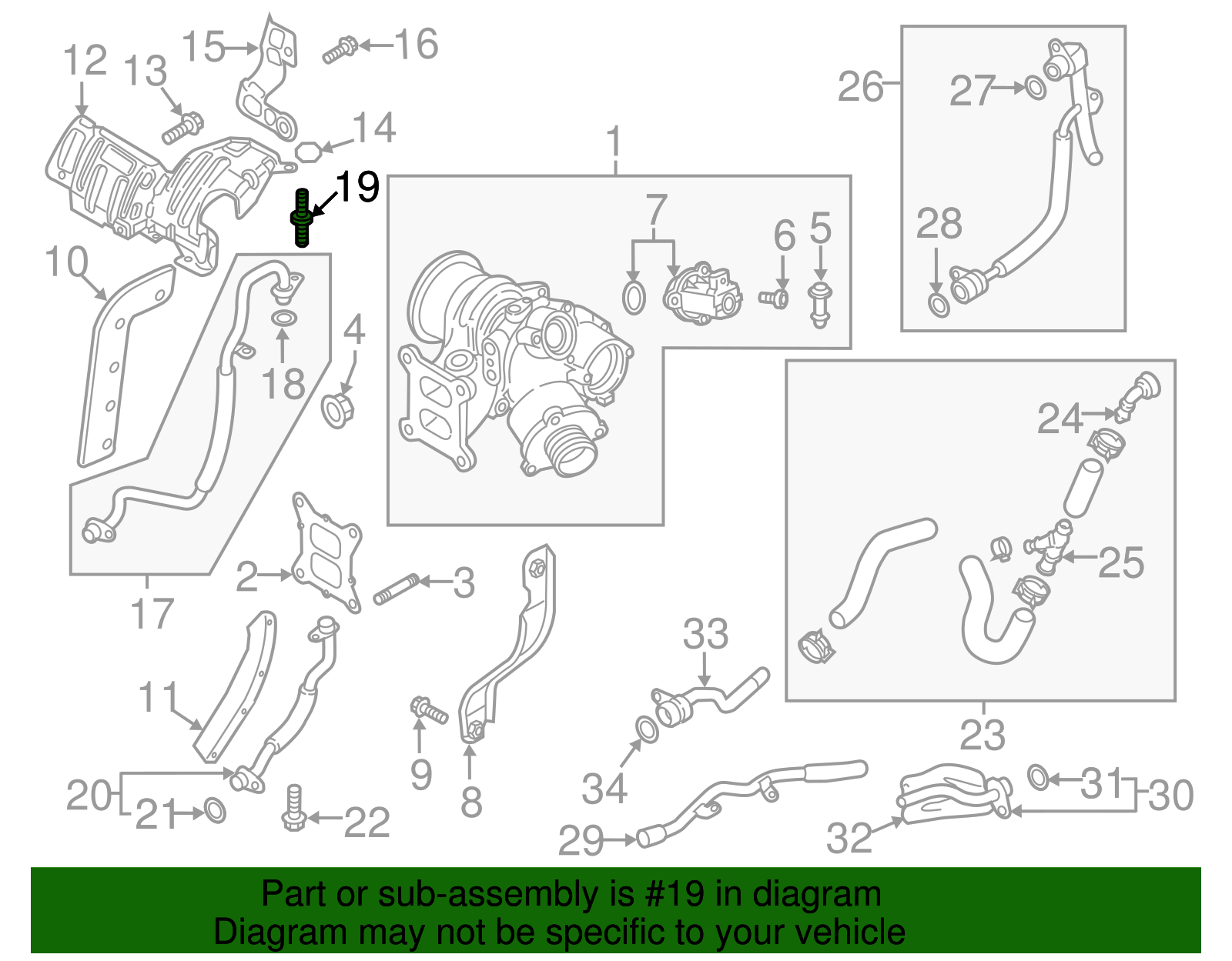 Oil Inlet Tube Bolt - Volkswagen (N-910-448-01)