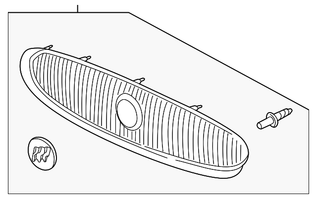 Grille - Buick (25767965)