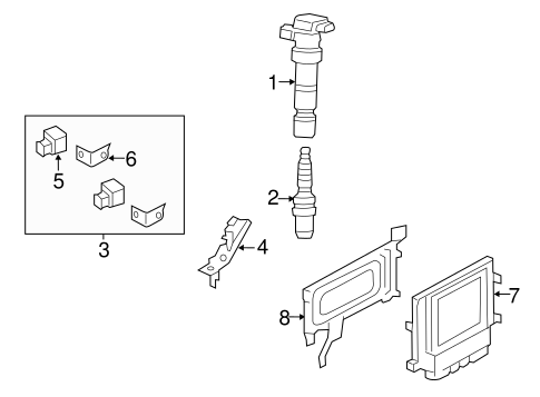 Powertrain Control for 2012 Hyundai Azera #1