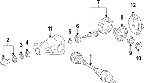 Differential for 2011 Hyundai Genesis Coupe | OEM Parts Online