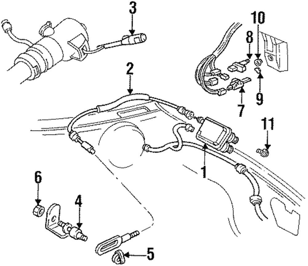 Clutch Engine Brake Switch - GM (19330547)