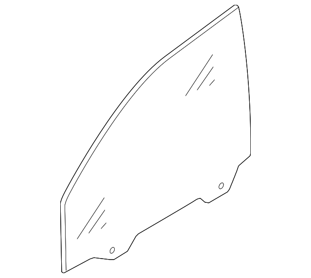 Driver Side Front Door Window - GM (96541675)