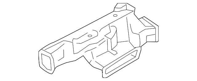 Center Duct - Ford (GL3Z-18490-A)