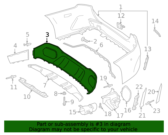 20202022 MercedesBenz A 35 AMG® Lower Cover 177885380164 MB OEM