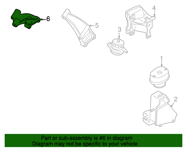 Rear Bracket Bracket 098-409-905-D