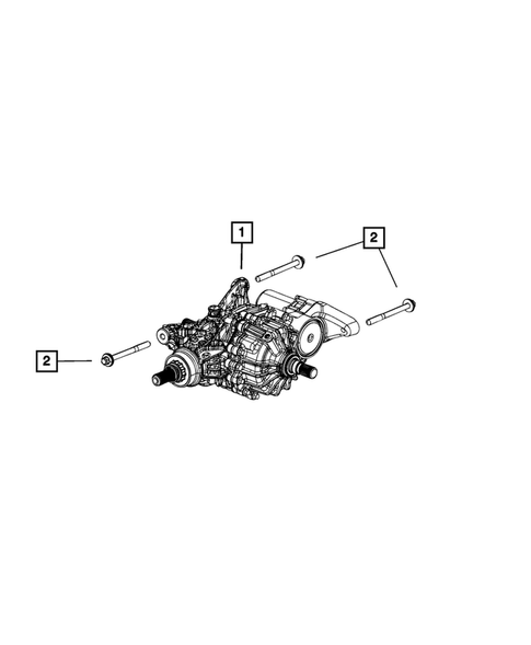 Rear Axle: Housing, Differential and Vent for 2022 Jeep Compass | Mopar ...