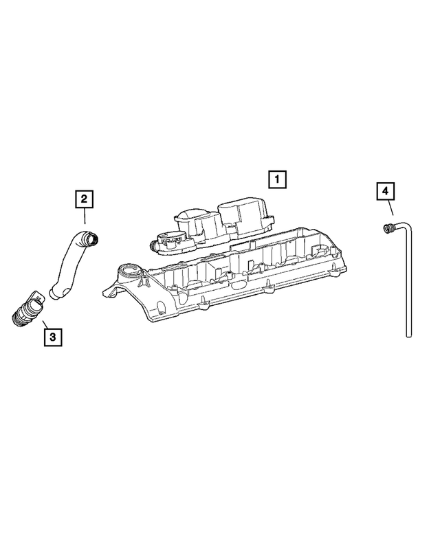 2003-2006 Dodge Hose 5117291AA | My Mopar Parts サダハル゜さん専用