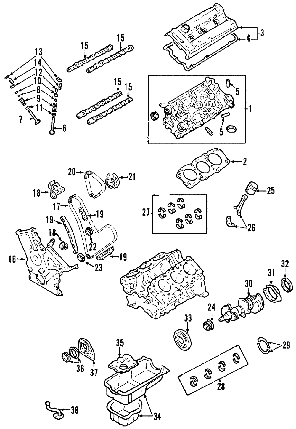 Engine Timing Camshaft Sprocket - Toyota (13080-31030)