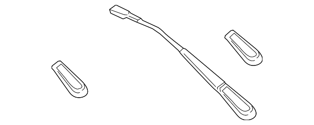 177-820-08-00-64 - Wiper Arm 2019-2023 Mercedes-Benz | Mercedes 
