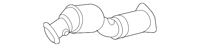 Catalytic Converter - Volkswagen (7L6-254-350-FX)