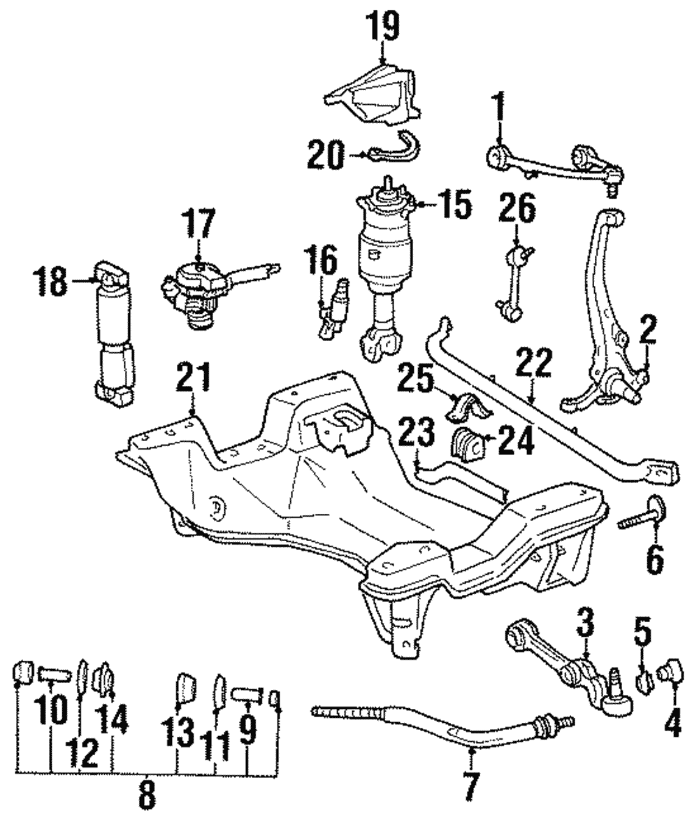 Reinforce Bar - Ford (E9SZ-5B112-A)