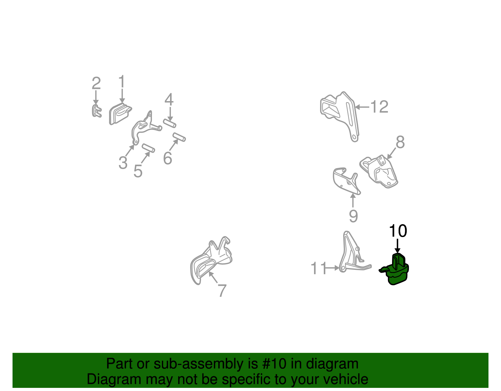 Trans Mount - GM (25695084)