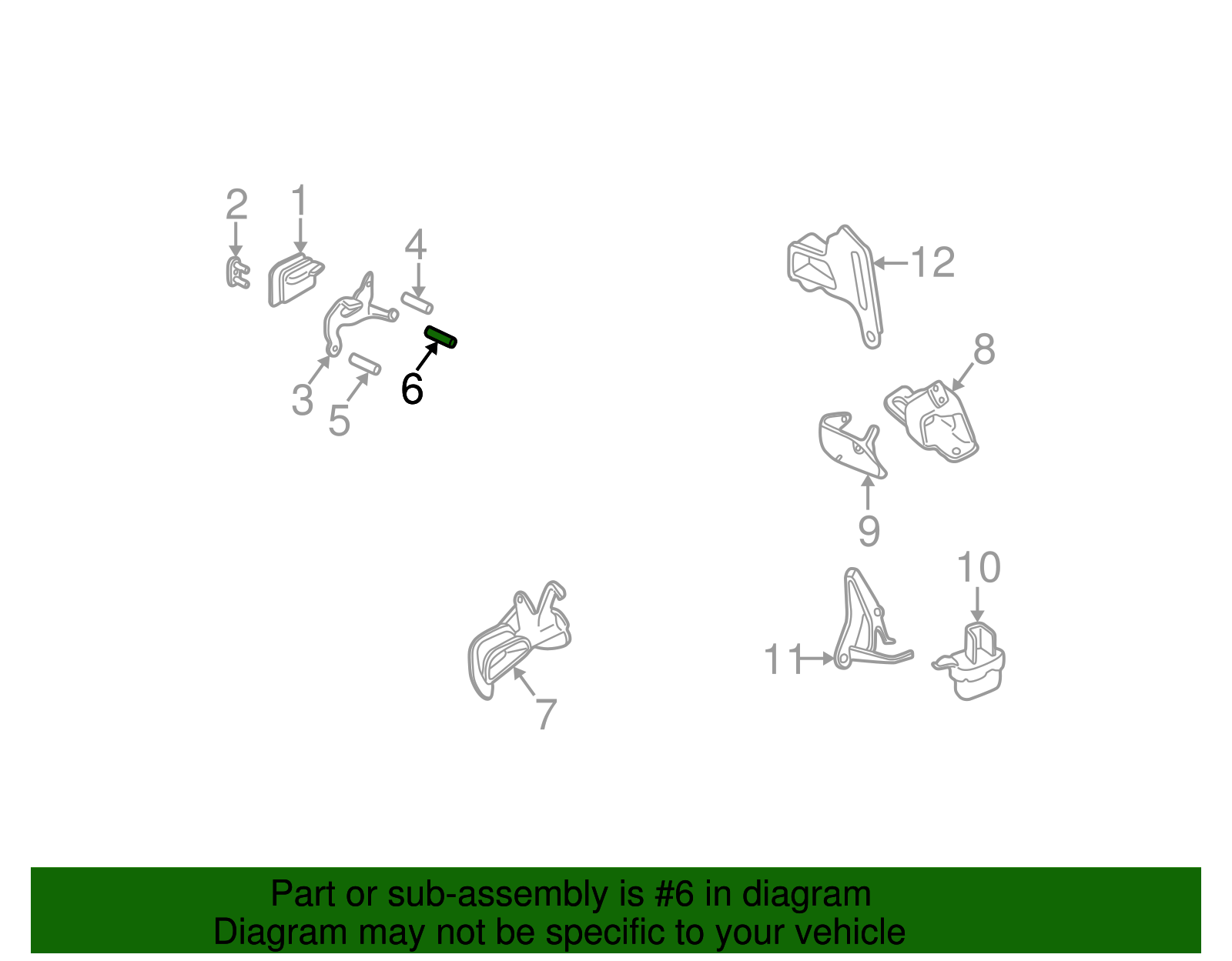 Support Spacer - GM (25646902)