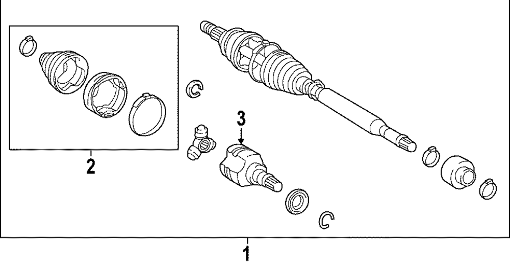 Boot Kit - Toyota (04437-42100)