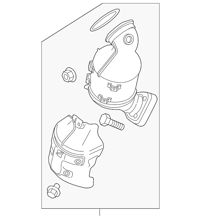 Buy Genuine GM Auto Parts Converter (Part 25196720) GM Parts Store