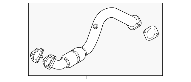 Exhaust Front Pipe - GM (95437532)