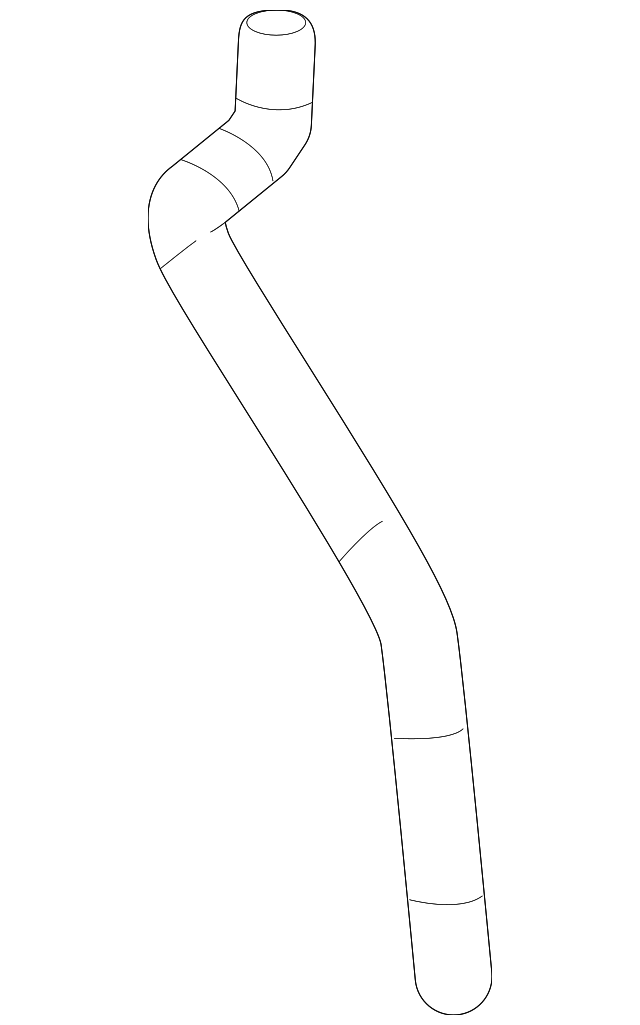 20092015 Cadillac CTS Intercooler Coolant Hose 25888143