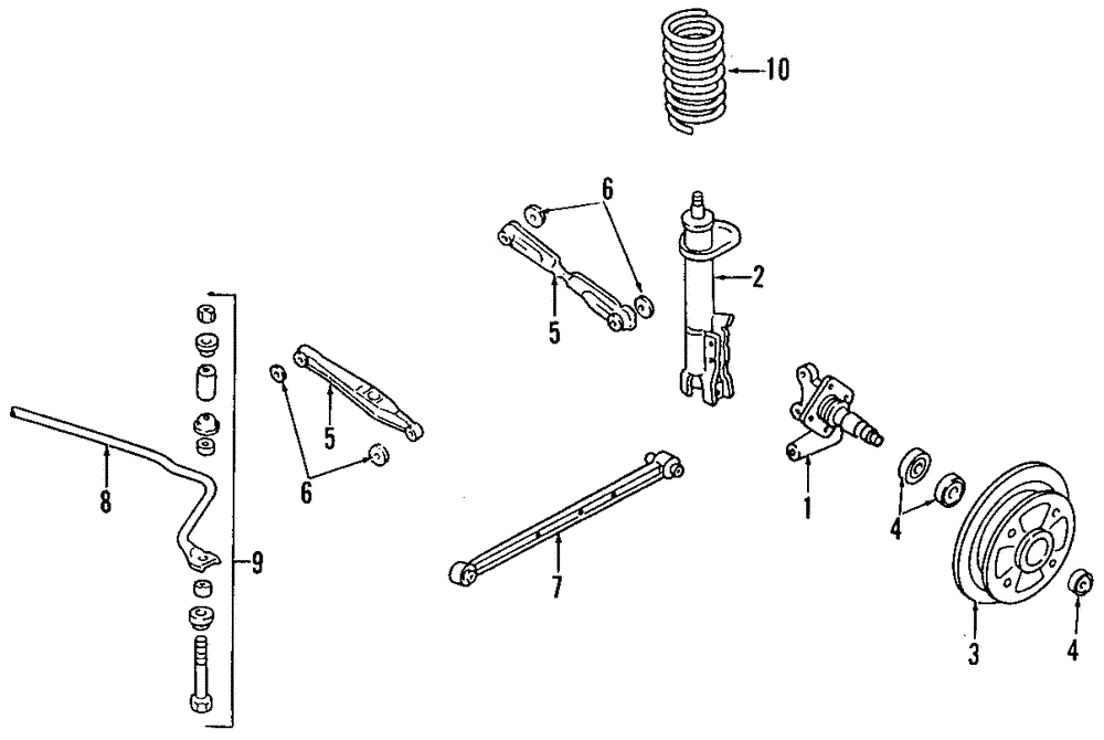 Stabilizer Bar - Ford (E9JY-5A772-B)