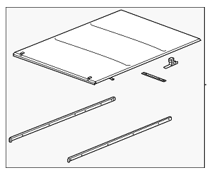 19418643 - Bed Tonneau Cover 2020-2024 GM | Chevrolet Parts Direct