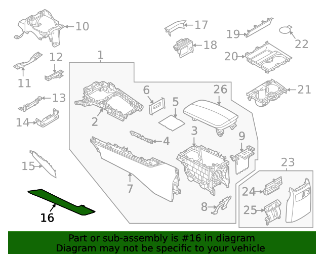 DGH96447X12 Front Trim 2020 Mazda CX30 Werner Mazda Parts