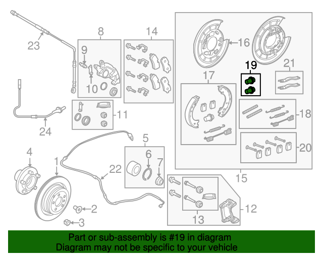 Genuine OEM Parking Brake Adjuster Part SXS500011 Fits 20052016 Land