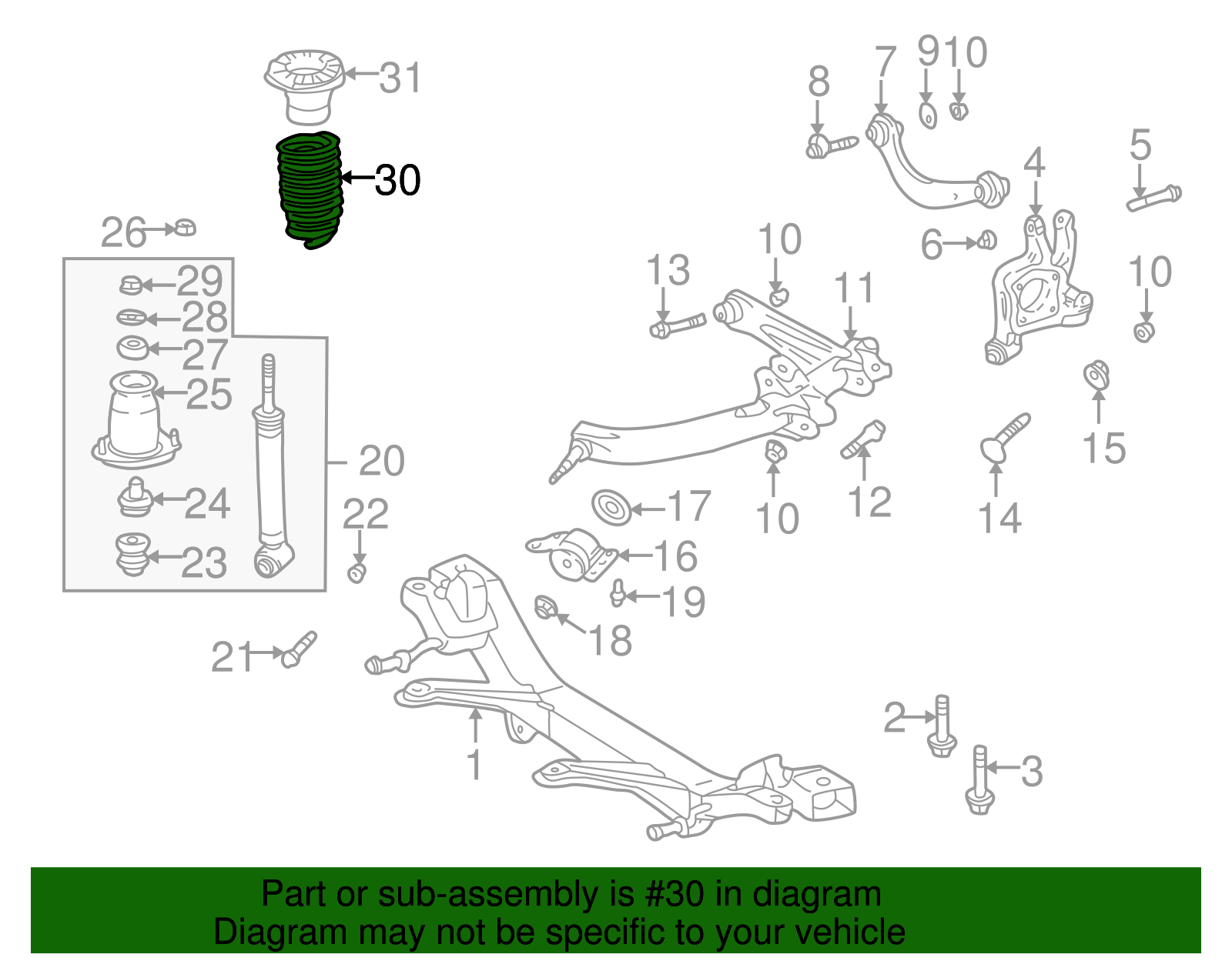 Coil Spring - Toyota (48231-2G590)