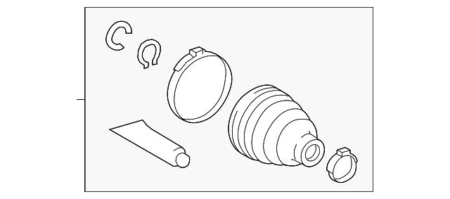 Inner Boot - Toyota (04439-0T042)