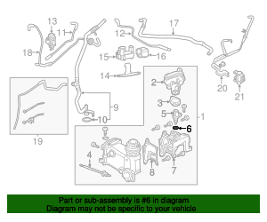 2013-2023 Volkswagen Engine Coolant Temperature Sensor O-Ring WHT-002 ...