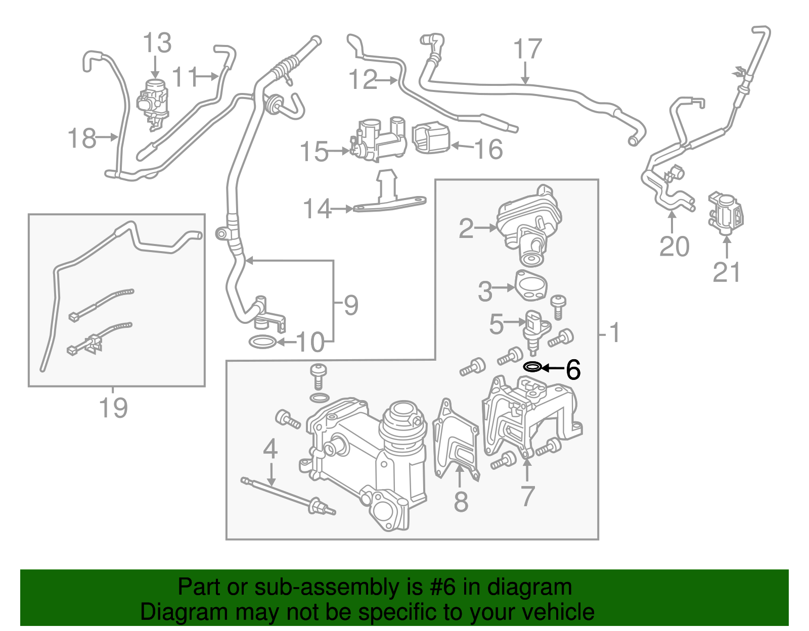 Engine Coolant Temperature Sensor O-Ring - Volkswagen (WHT-002-287-B)