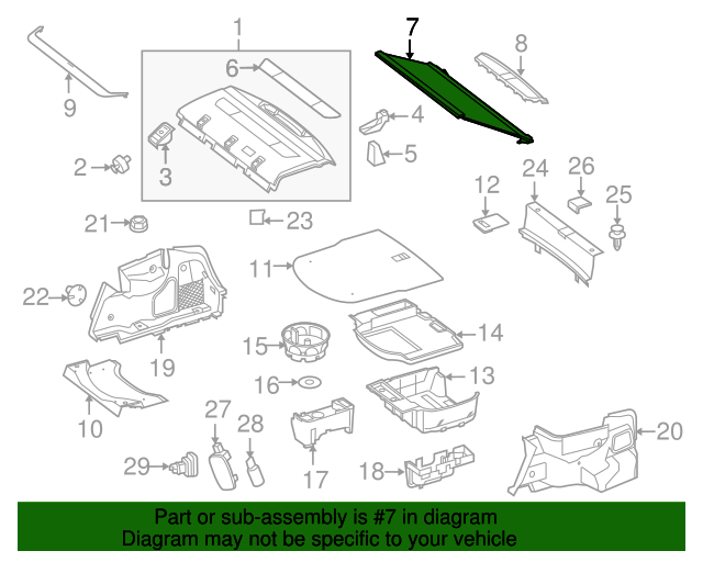 21281095009051 Back Glass Sunshade 20102016 MercedesBenz