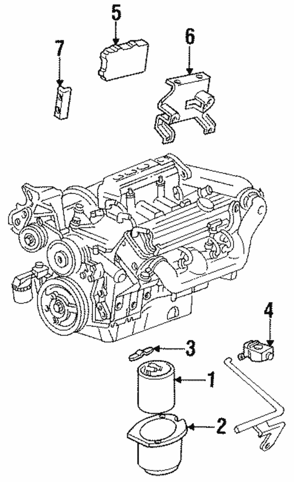 Engine Control Module, Remanufactured - GM (88999199)