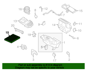 2010-2019 Ford Filter AE9Z-19N619-A | TascaParts.com