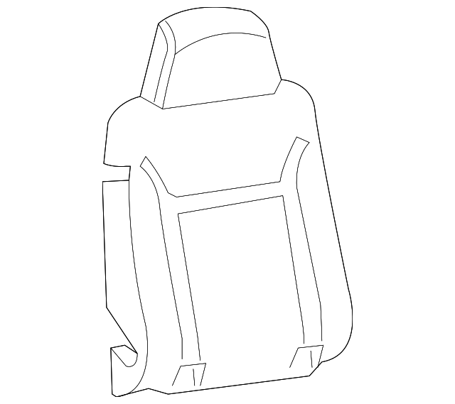 Seat Back Pad - GM (89039583)