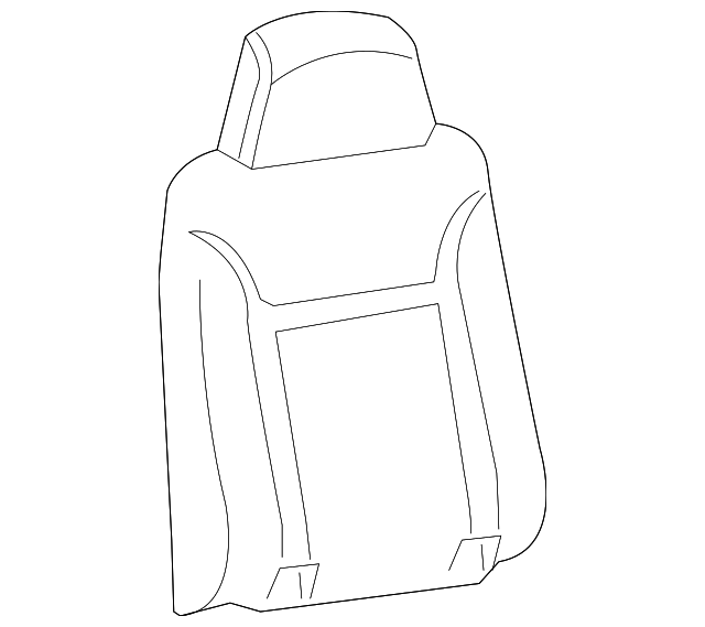 Seat Back Cover - GM (89043375)