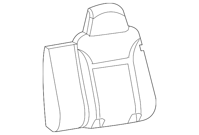 Seat Back Cover - GM (89043379)