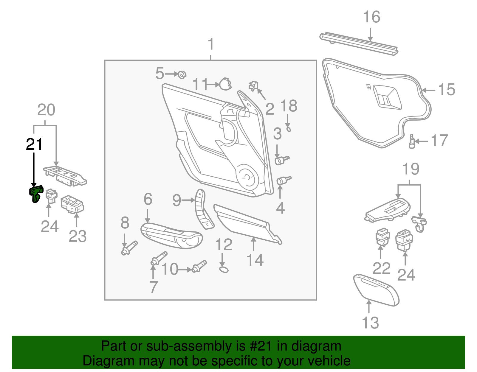 Multi-Purpose Retainer Clip - GM (10410811)