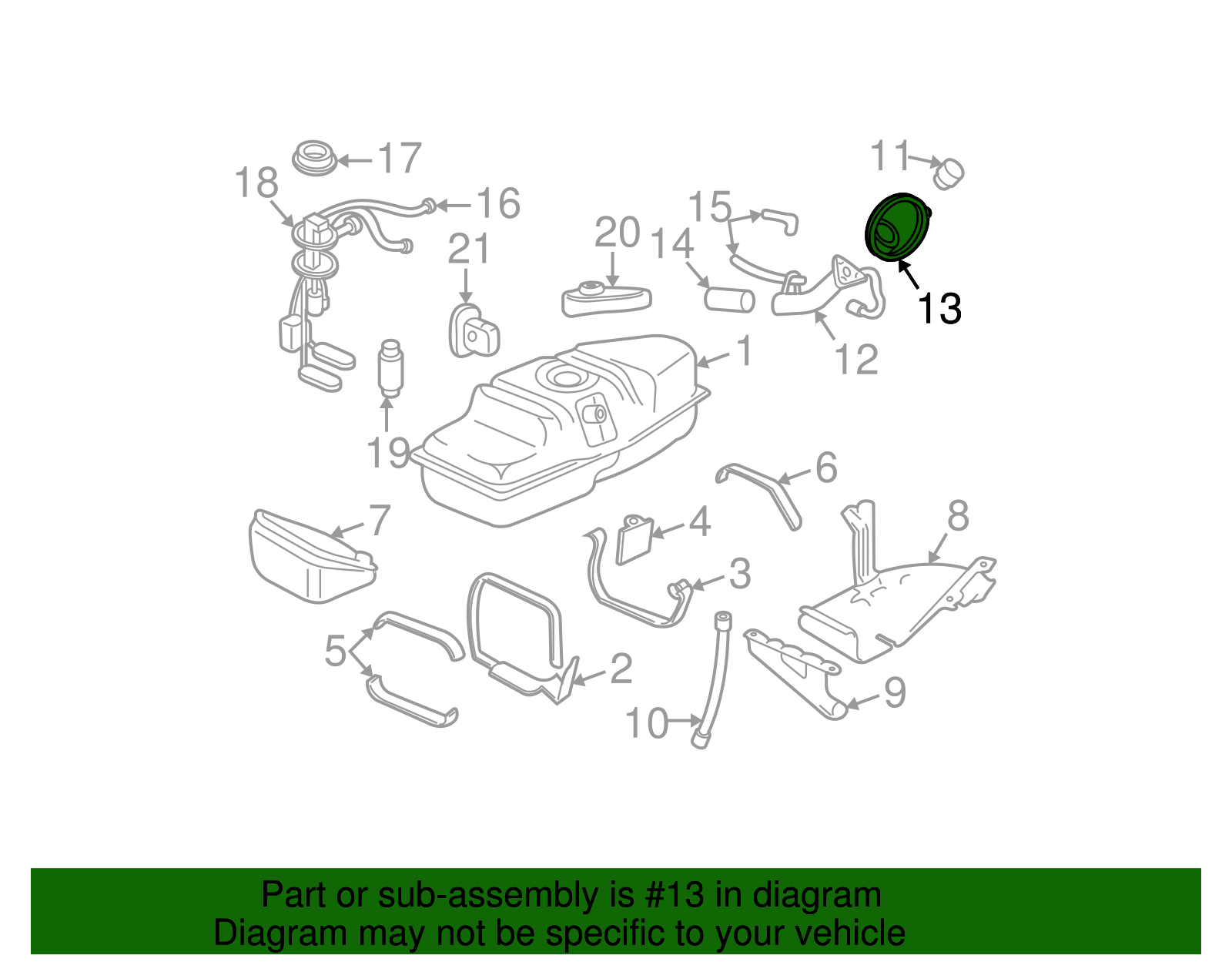 Fuel Filler Housing - GM (93235395)