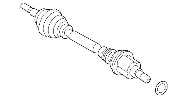 Axle Assembly - Ford (HG9Z-3B437-E)